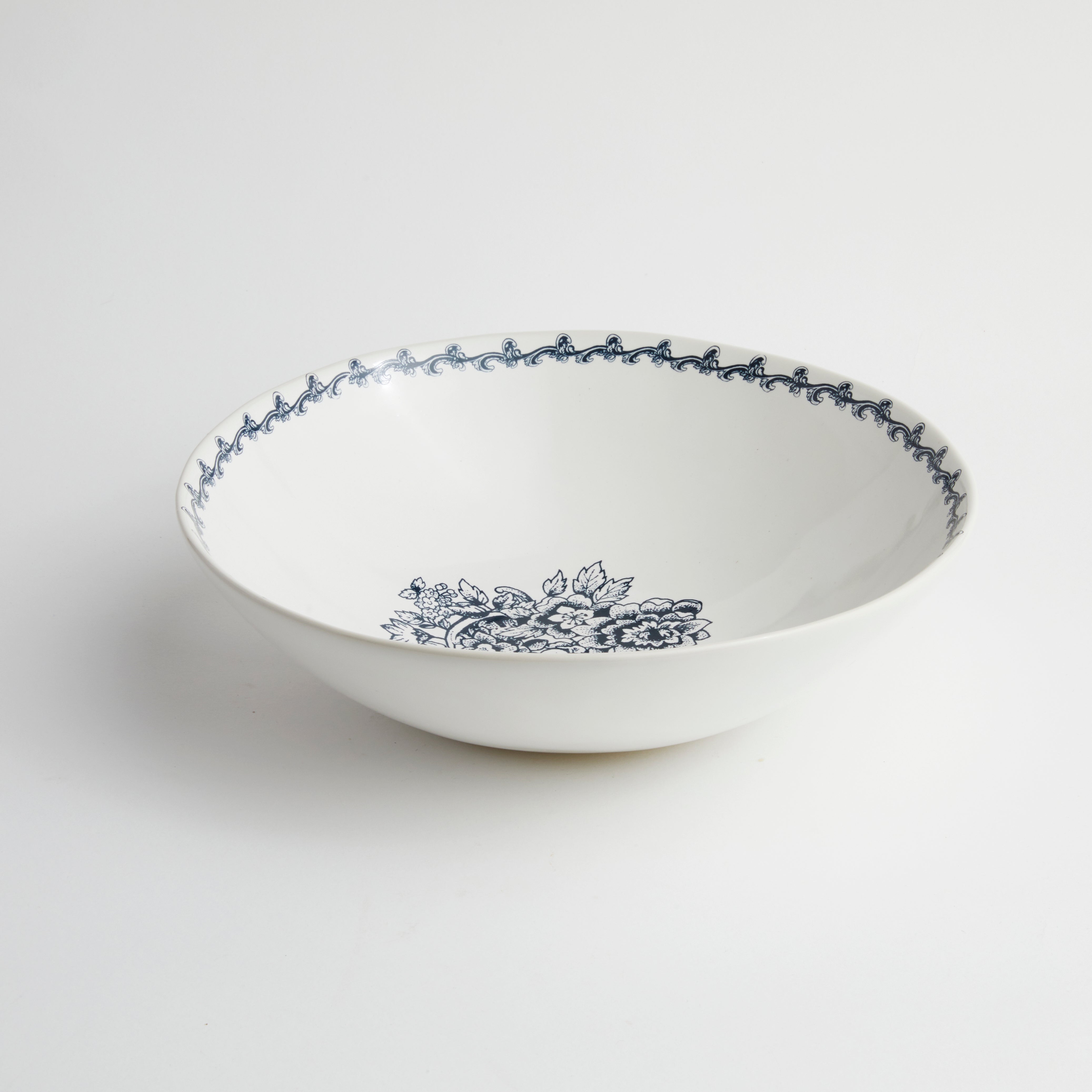 Blue Provencal - Large Bowl