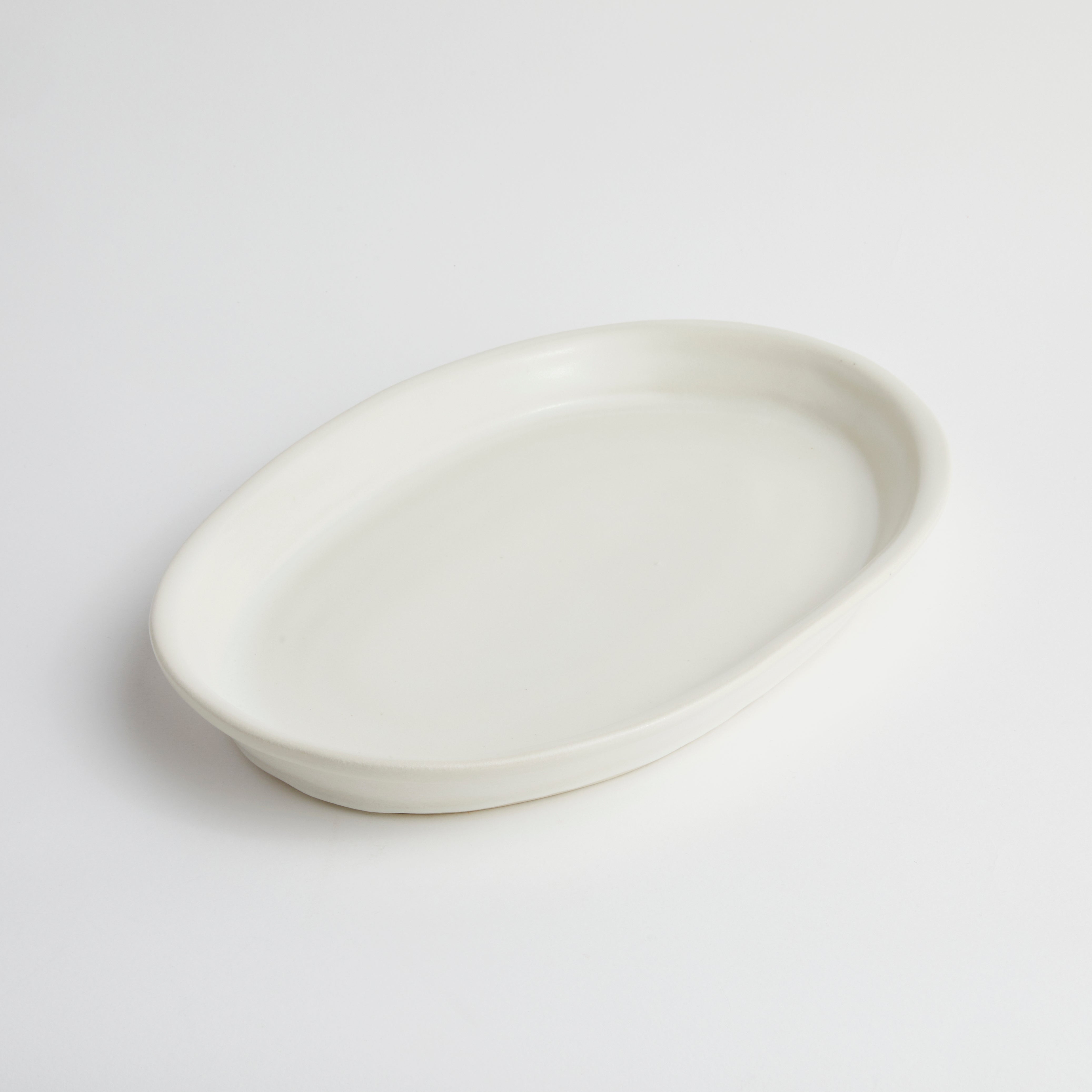 Satin Matte White - Trout Platter