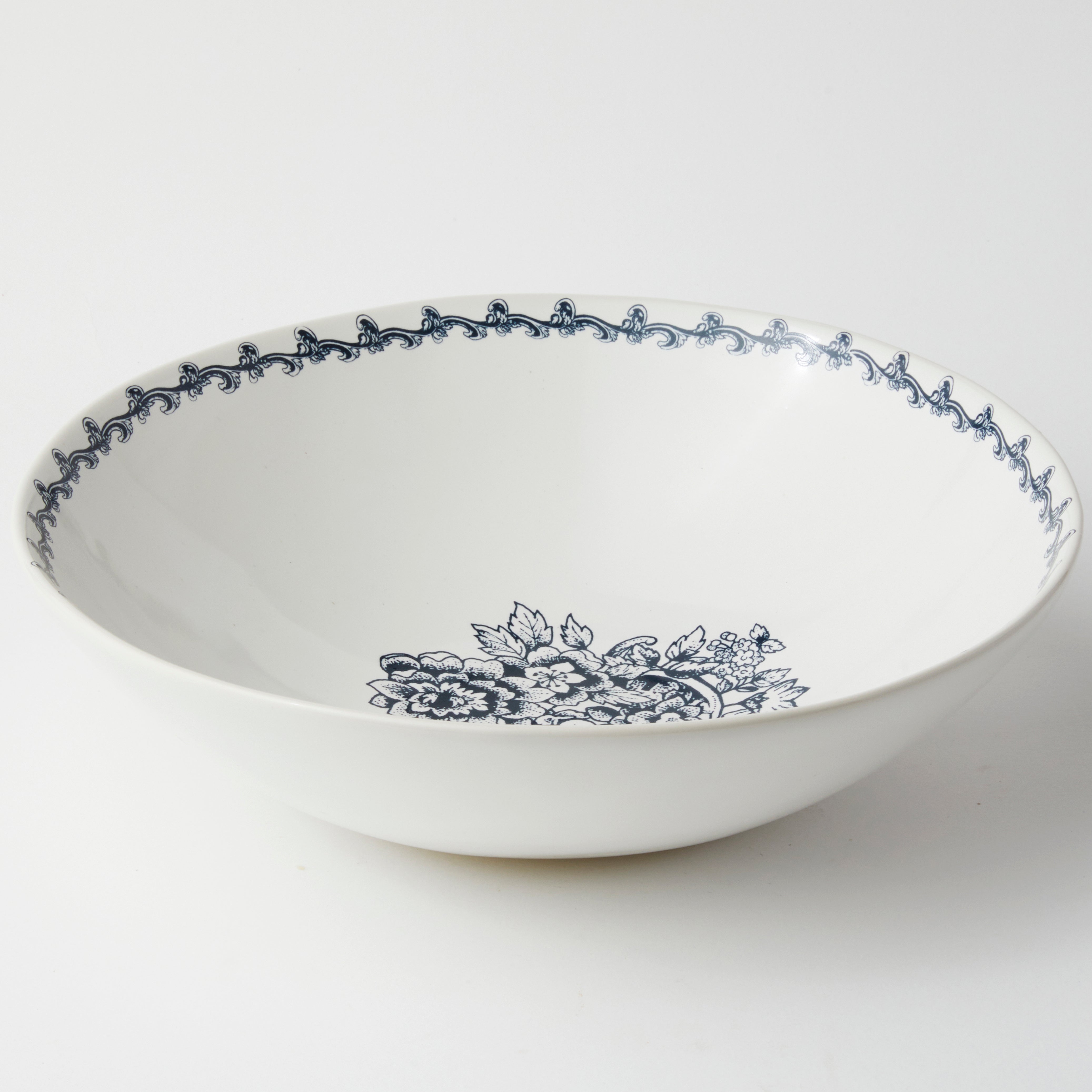 Blue Provencal - Large Bowl