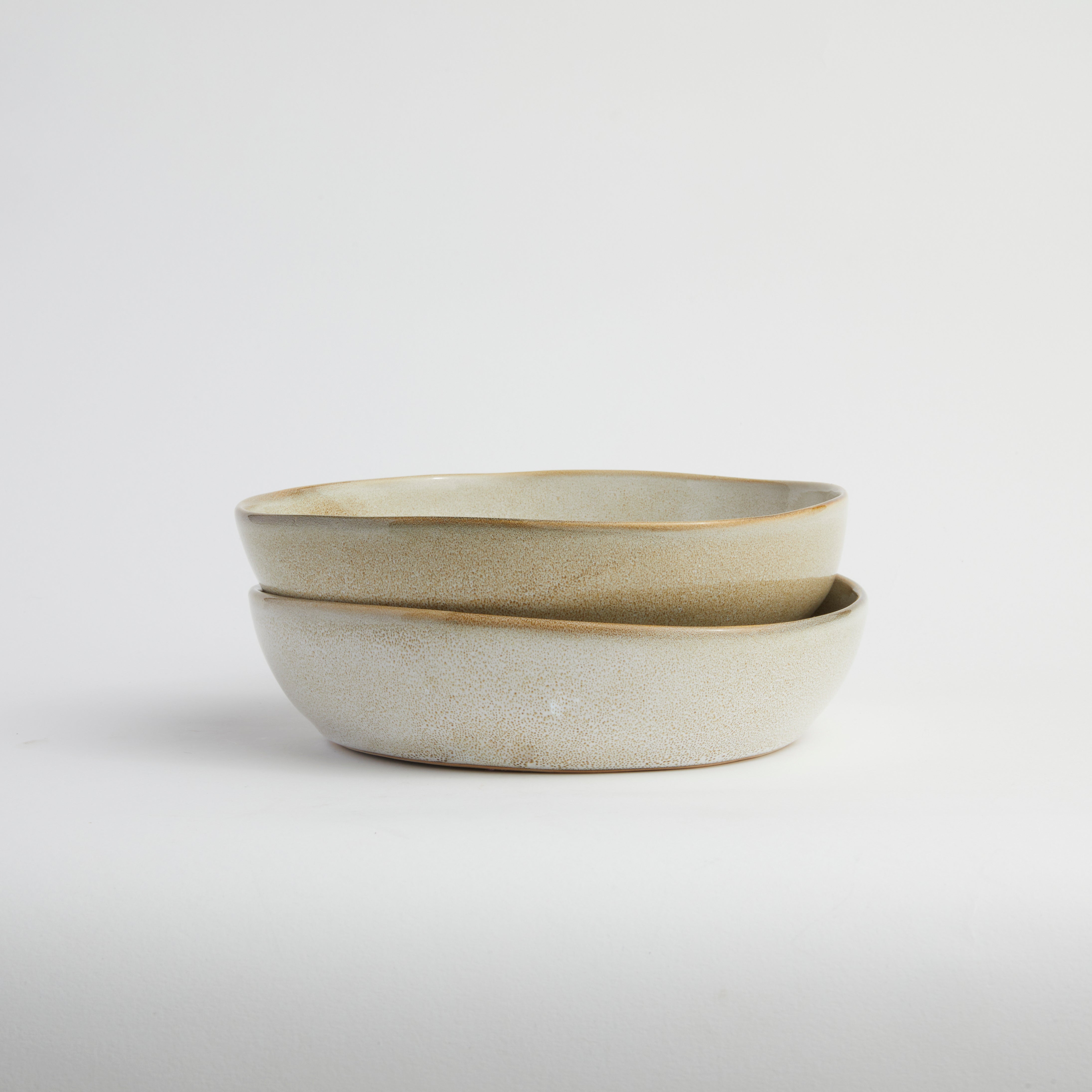 Ostrich - Oyster Bowl (set of 2)