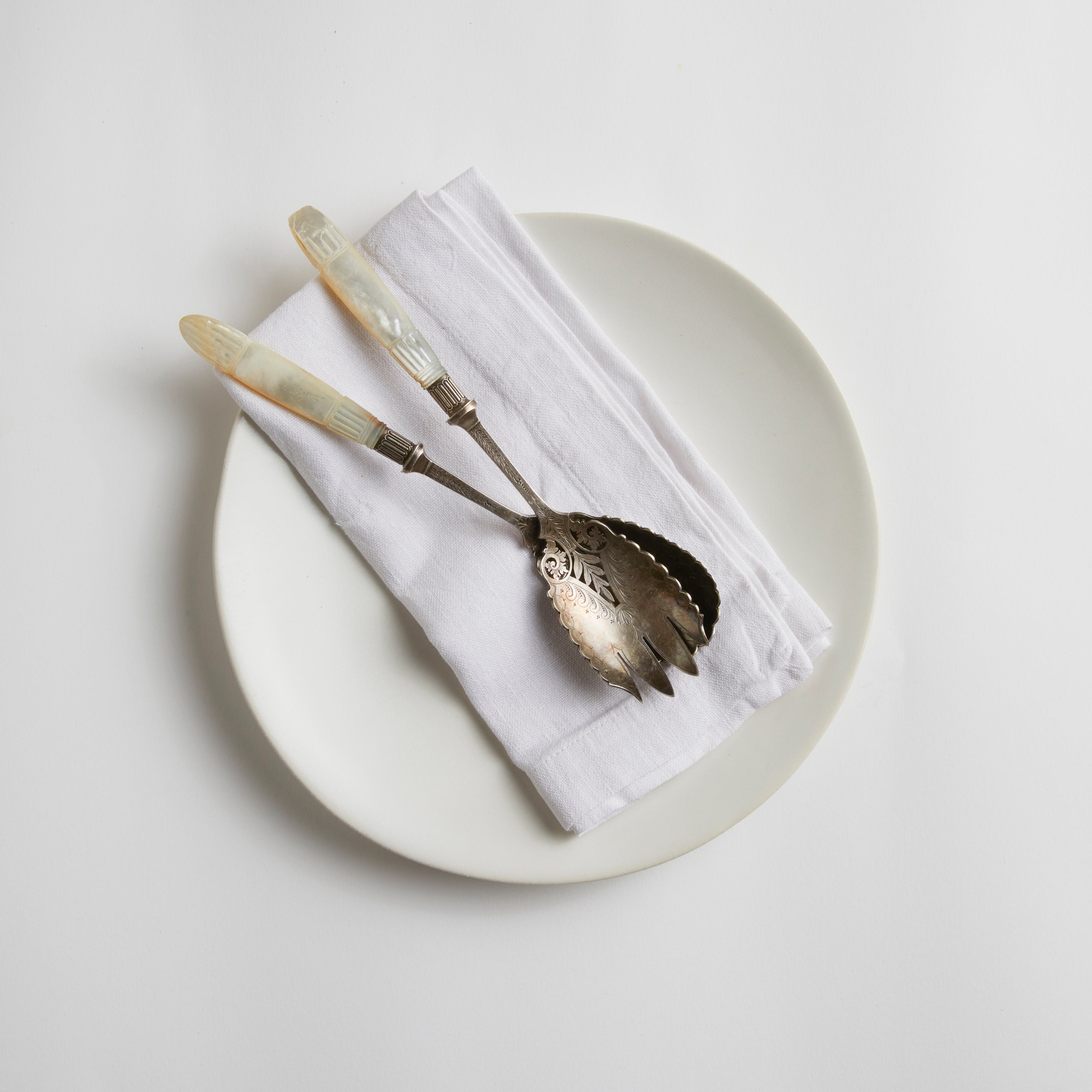 Satin Matte White - Dinner Plate (set of 4)