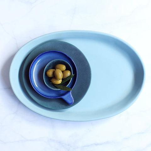 Baby Blue Trout Platter