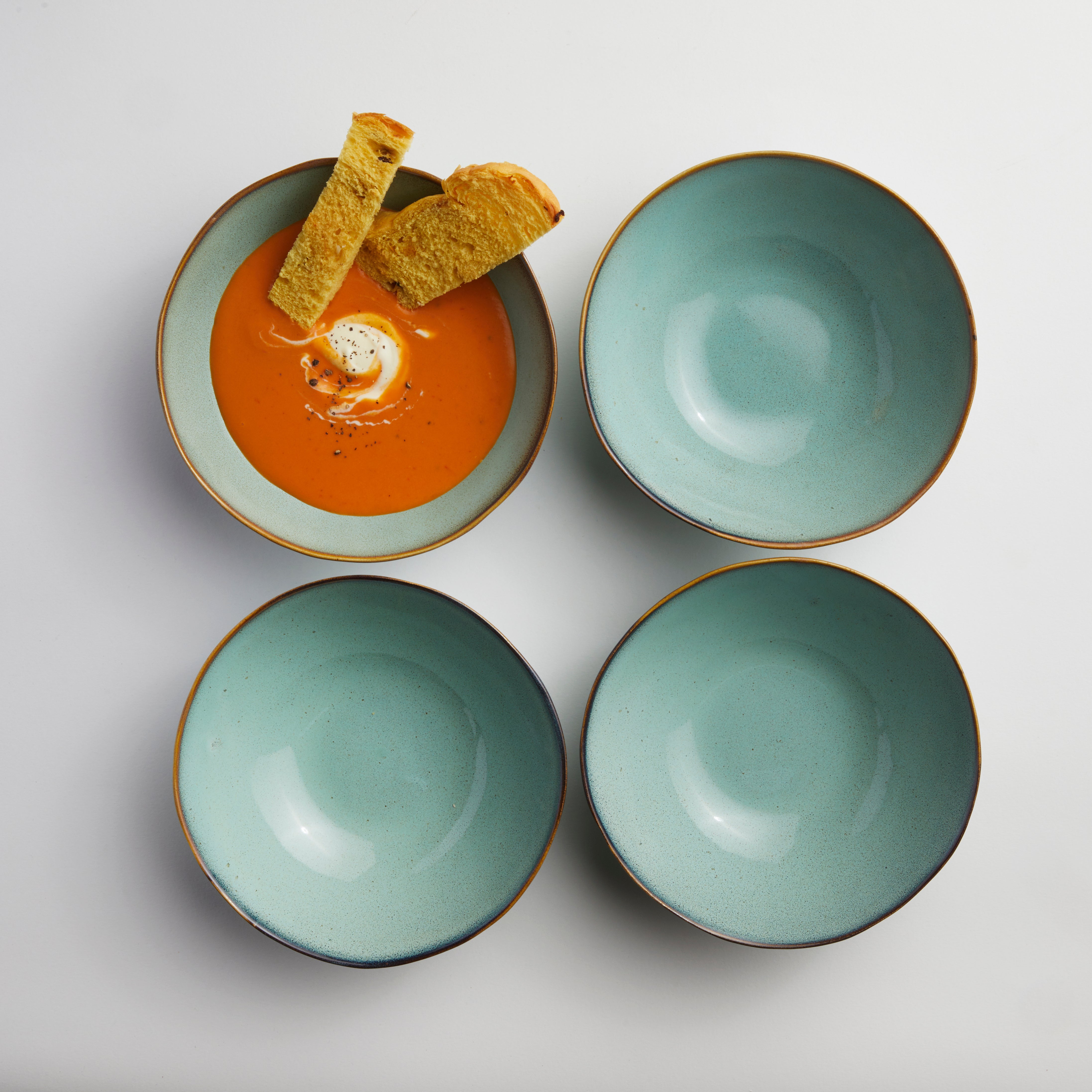 WL Bowl - 18.5 x 5.5cm - 500ml (set of 4)