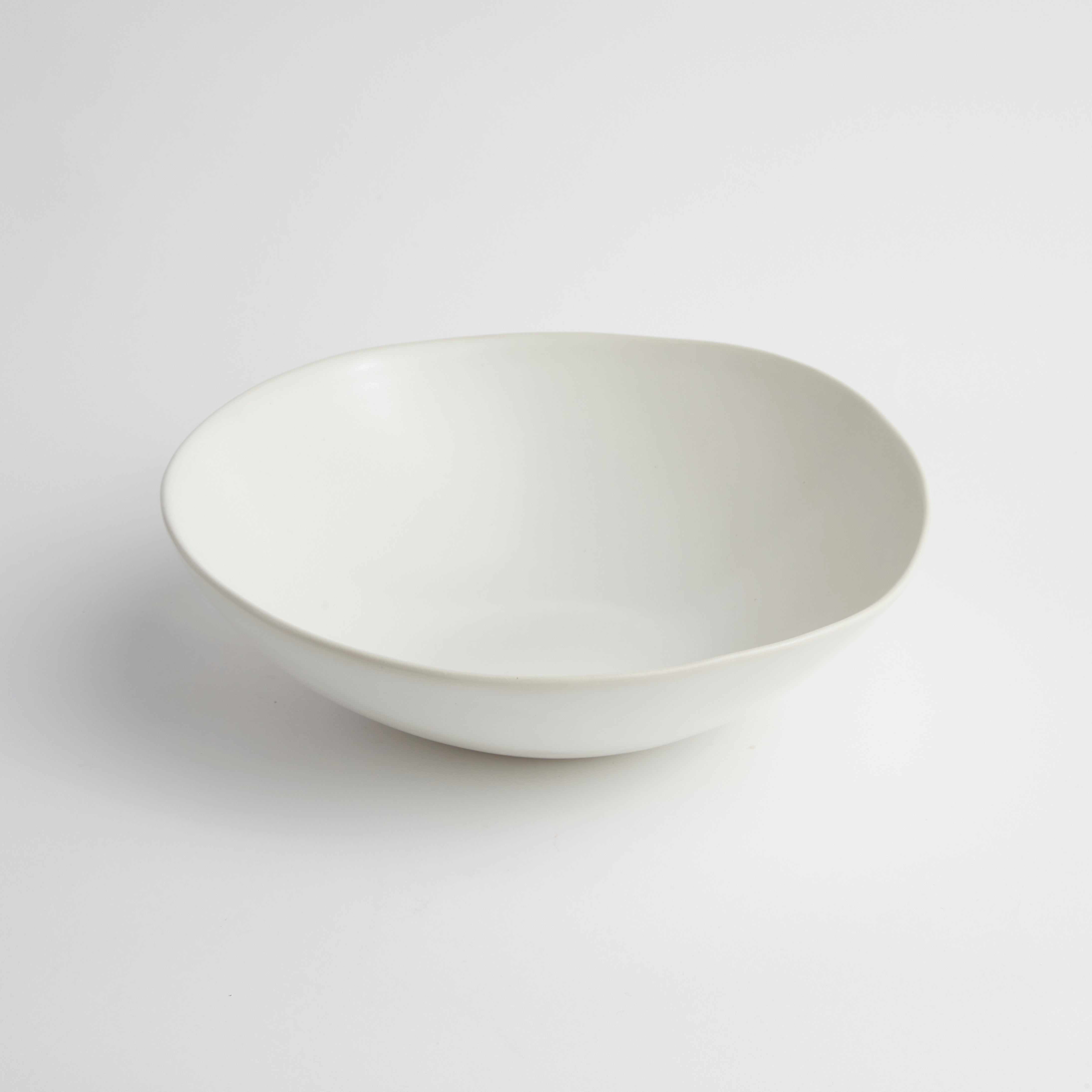 Satin Matte White - Large Bowl