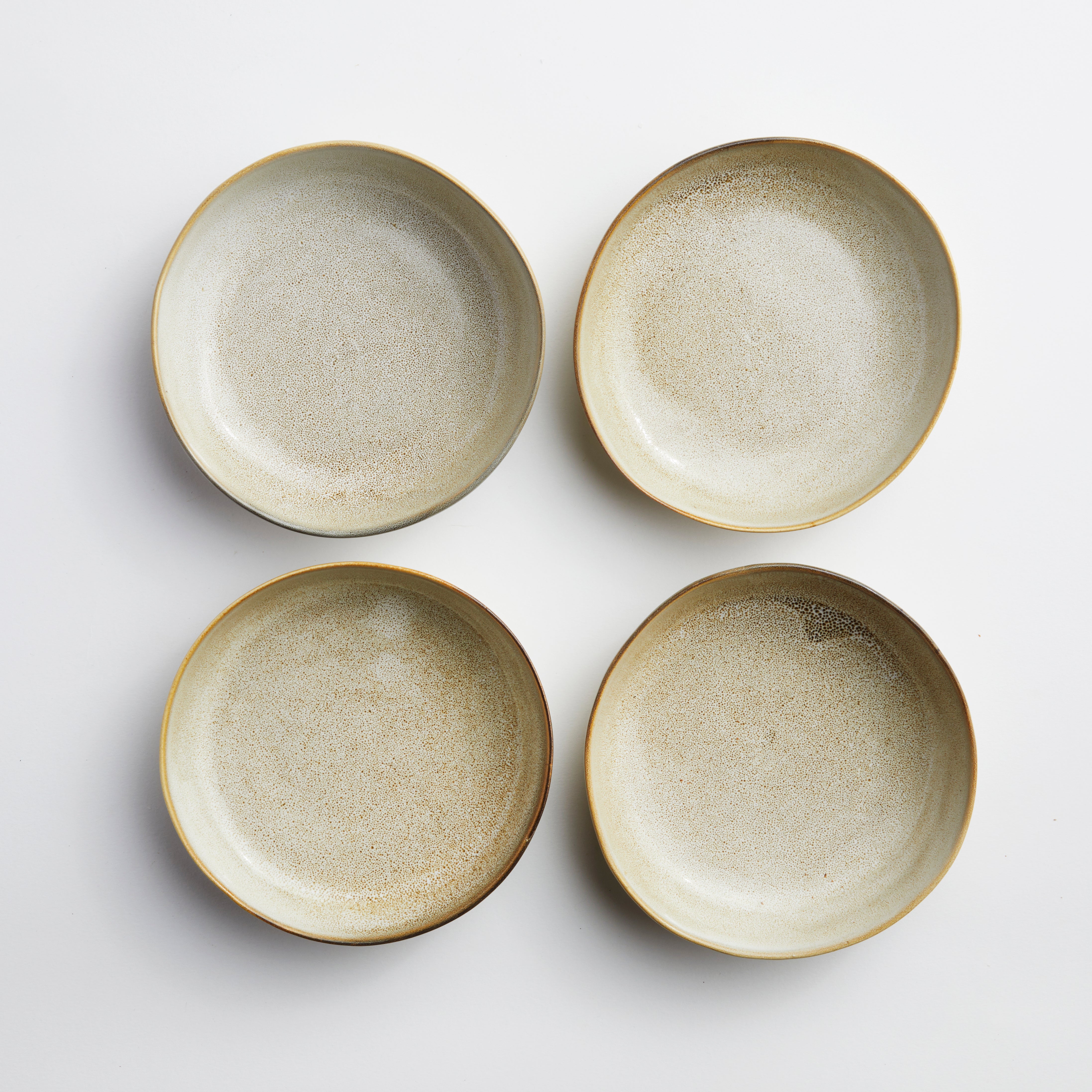 Ostrich - Small Breakfast Bowl (set of 4)