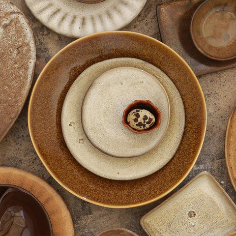 Mustard Medium Plate