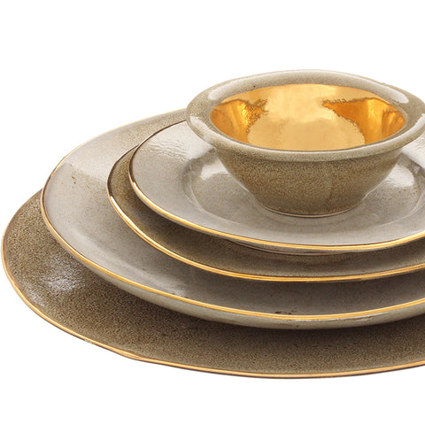 Ostridge Egg lustre rim