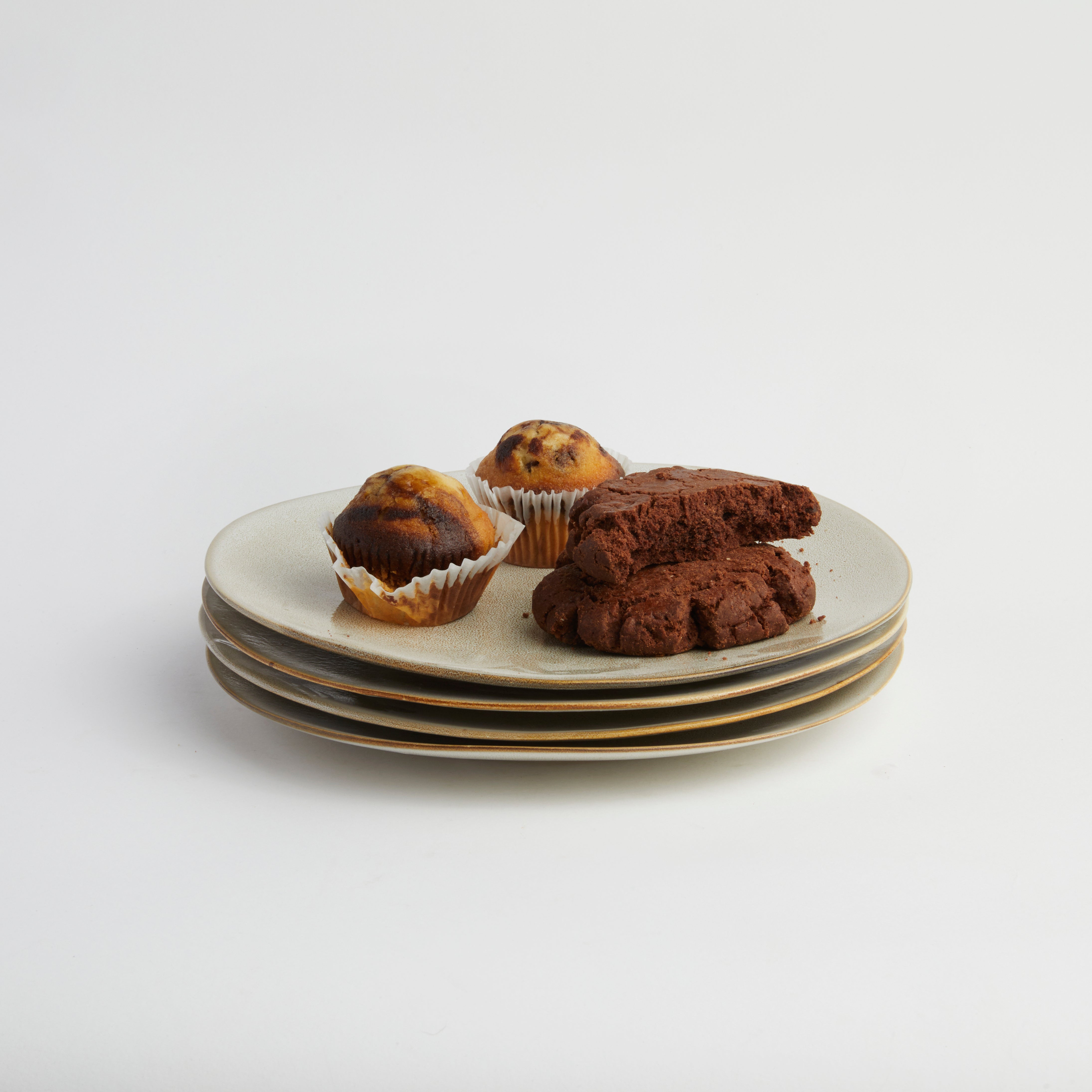 Ostrich - Medium Plate (set of 4)