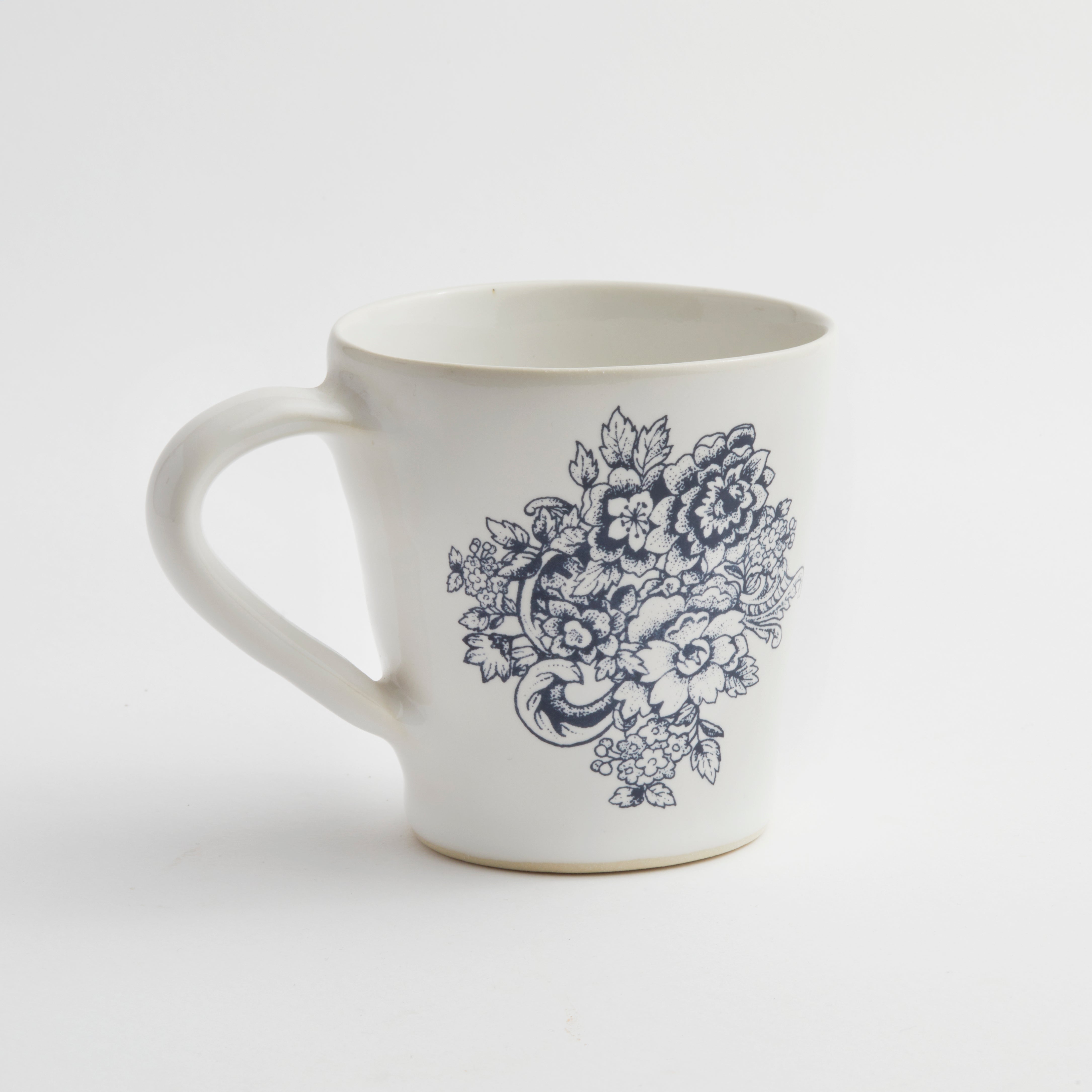 Blue Provencal - Flare Mug (set of 4)