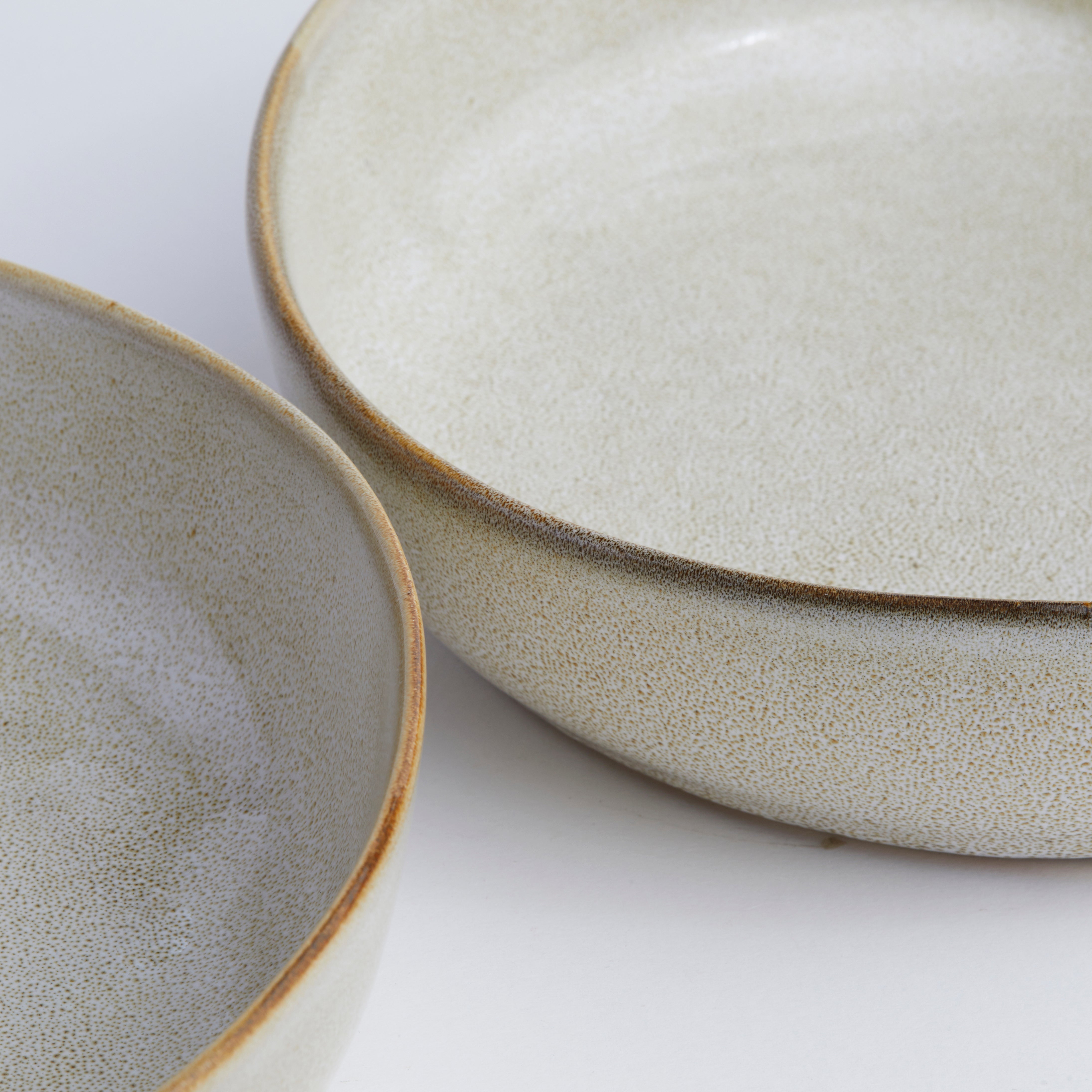 Ostrich - Oyster Bowl (set of 2)
