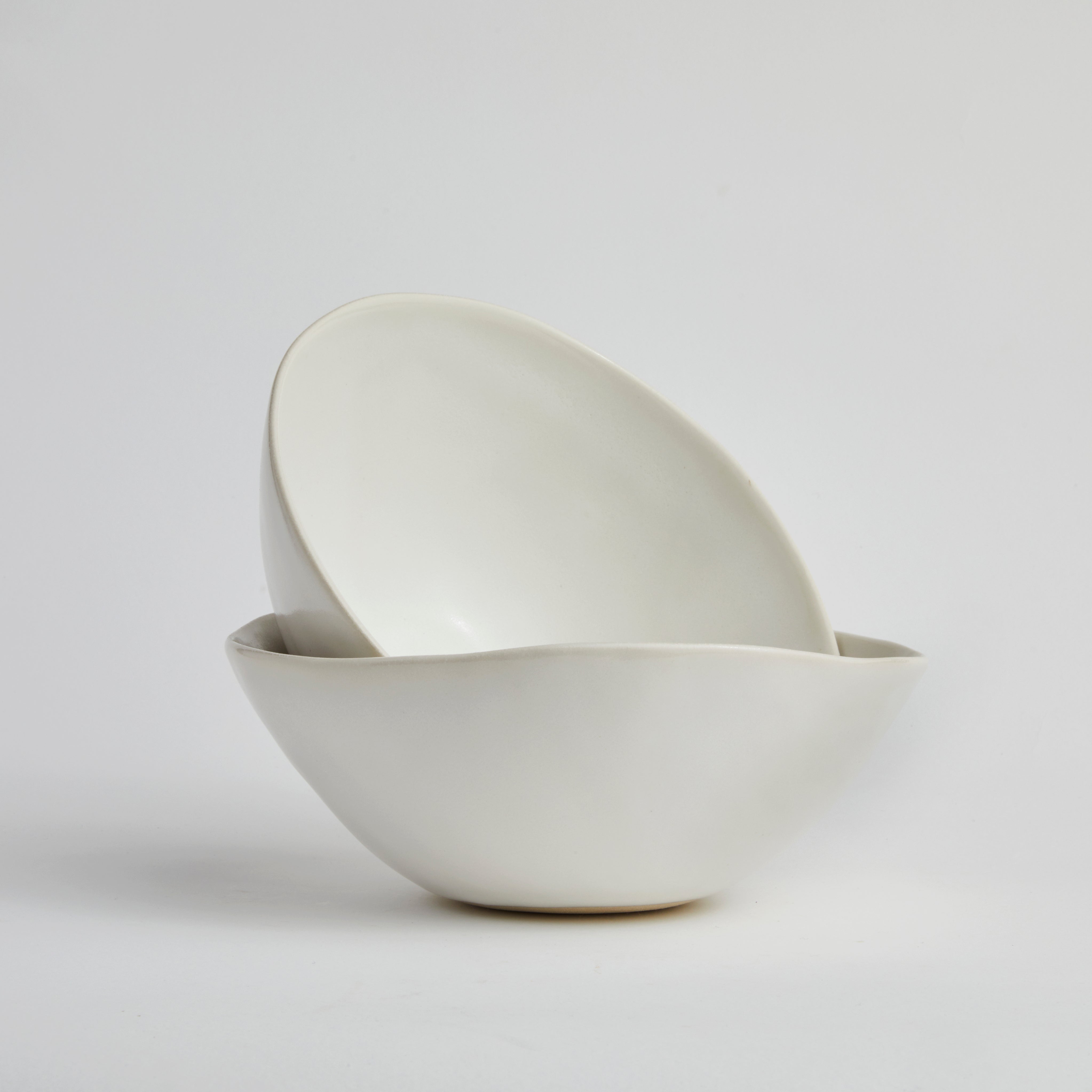 Satin Matte White - WL Bowl (set of 4)