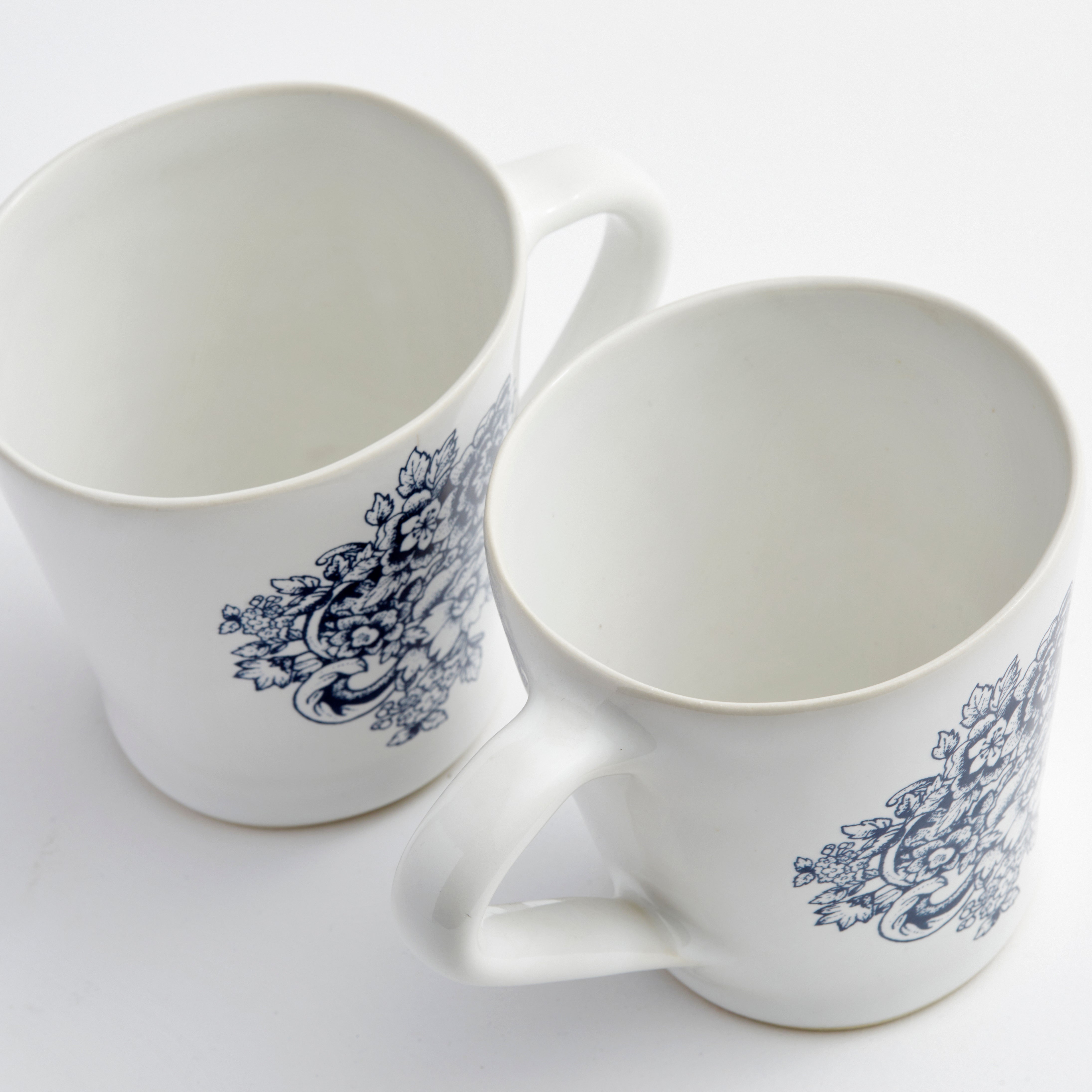 Blue Provencal - Flare Mug (set of 4)