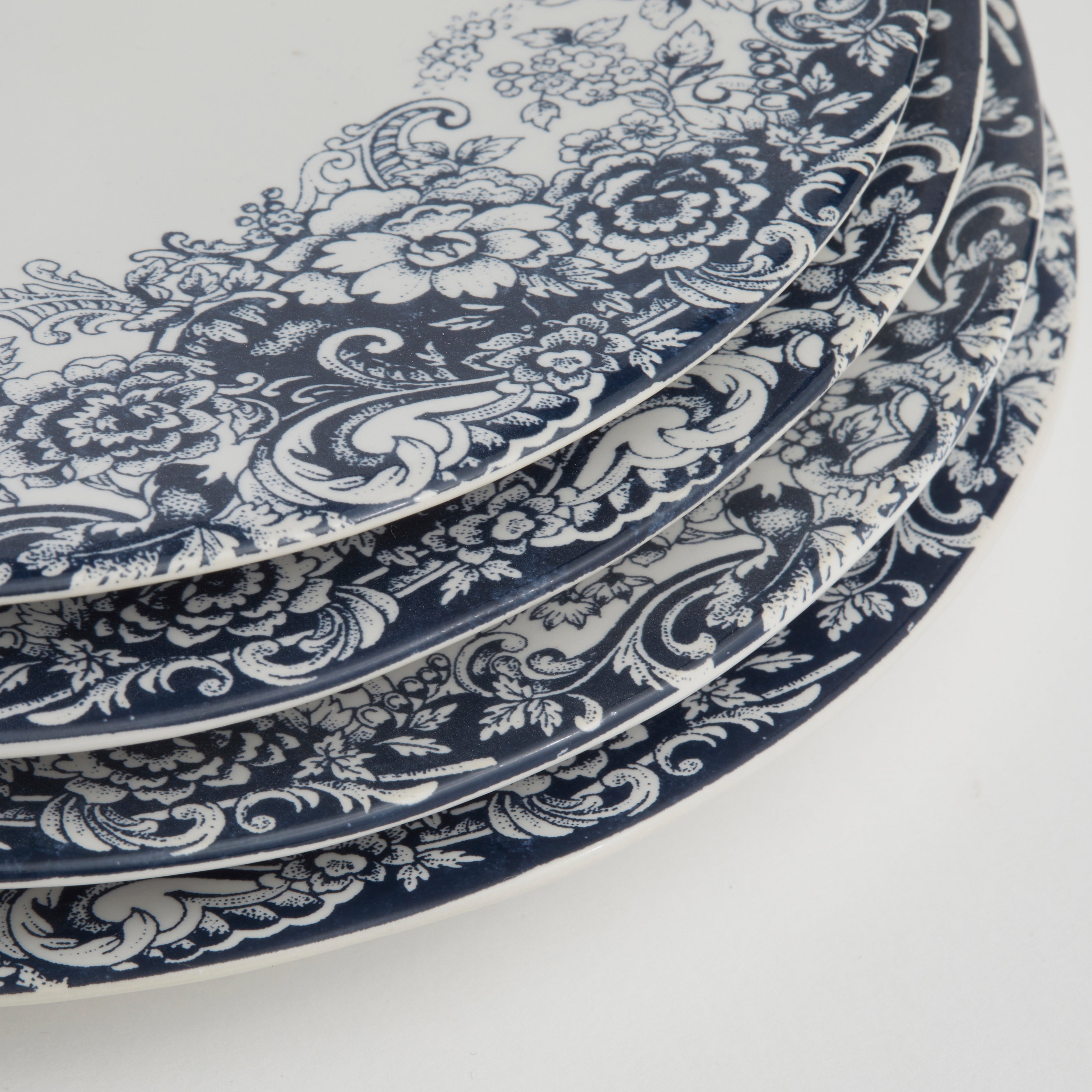 Blue Provencal - Dinner Plate (set of 4)