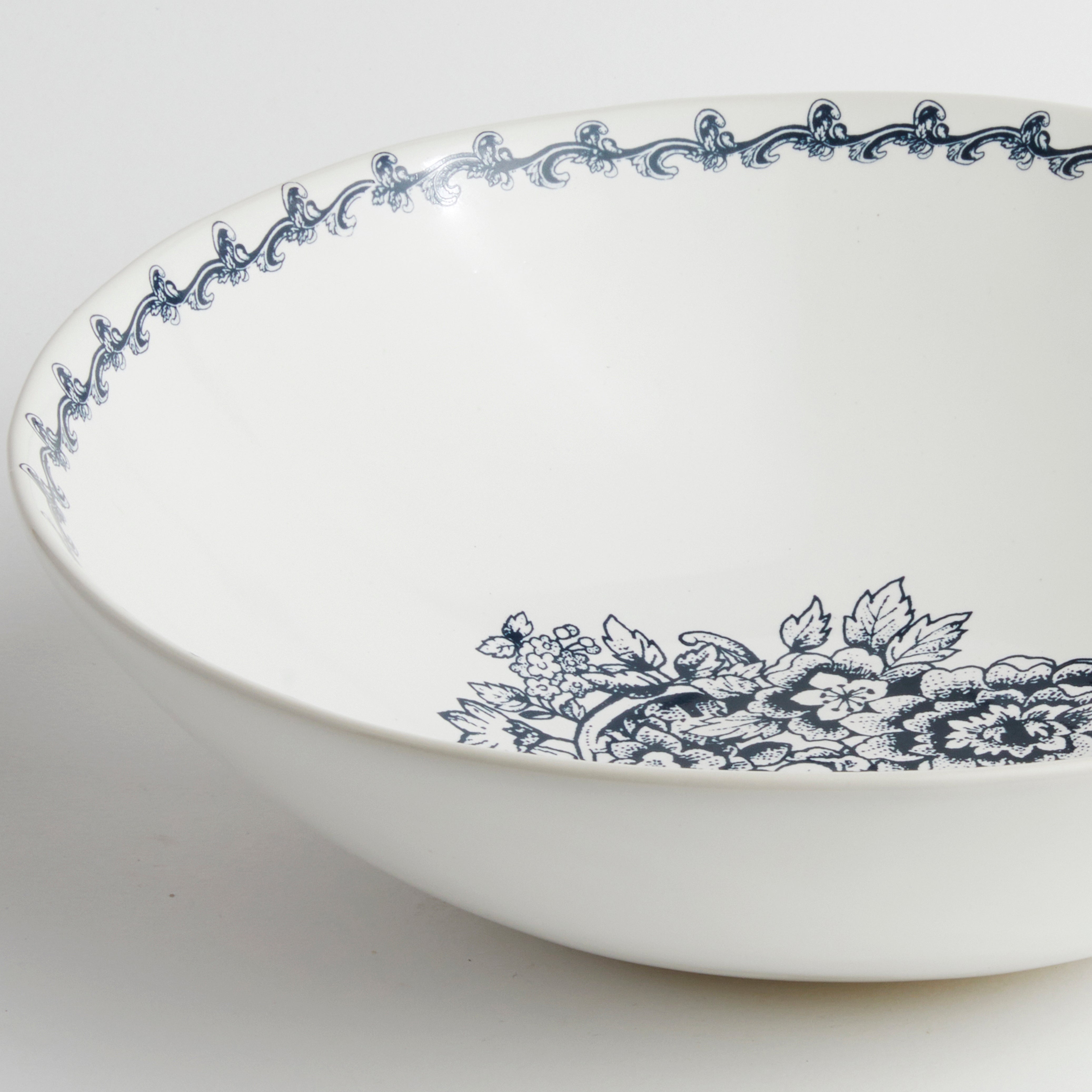 Blue Provencal - Large Bowl