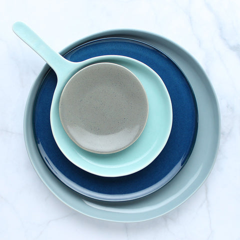Teal Pan with Handle