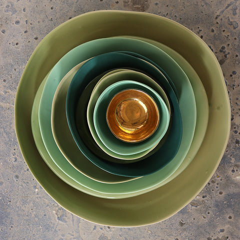 green bowls