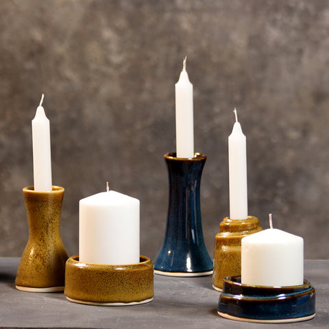 Brown & Rockpool Candle Holder