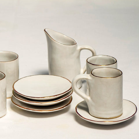 Earth White Gold trim