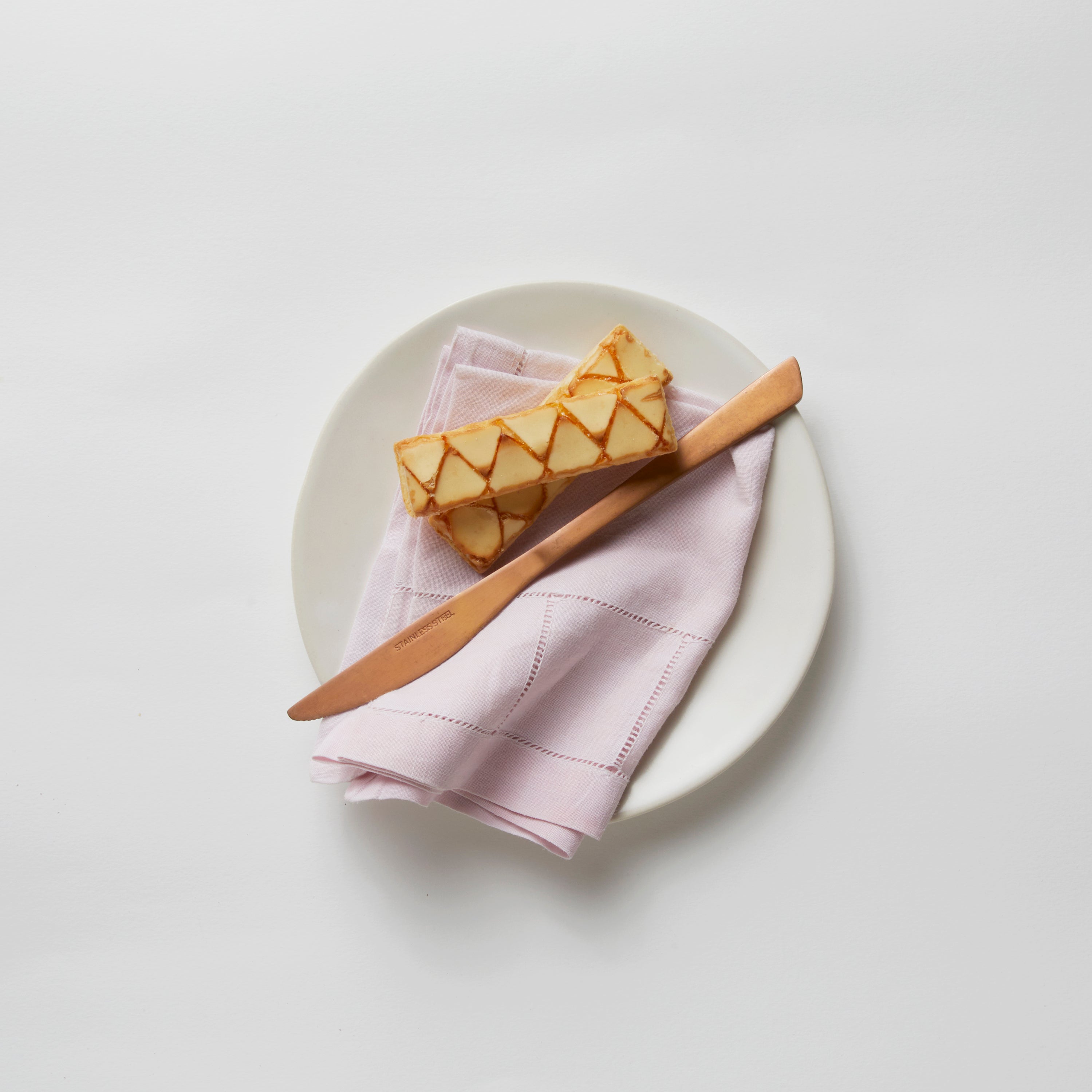 Satin Matte White Side Plate (set of 4)